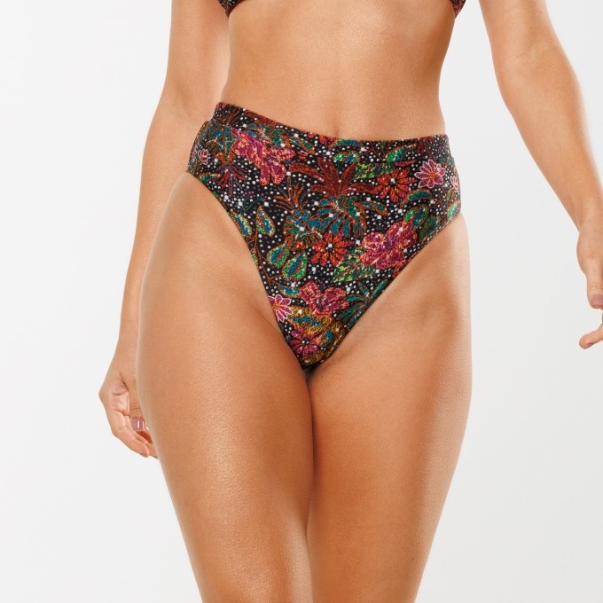 Hot Pant Fio Duplo Estampada